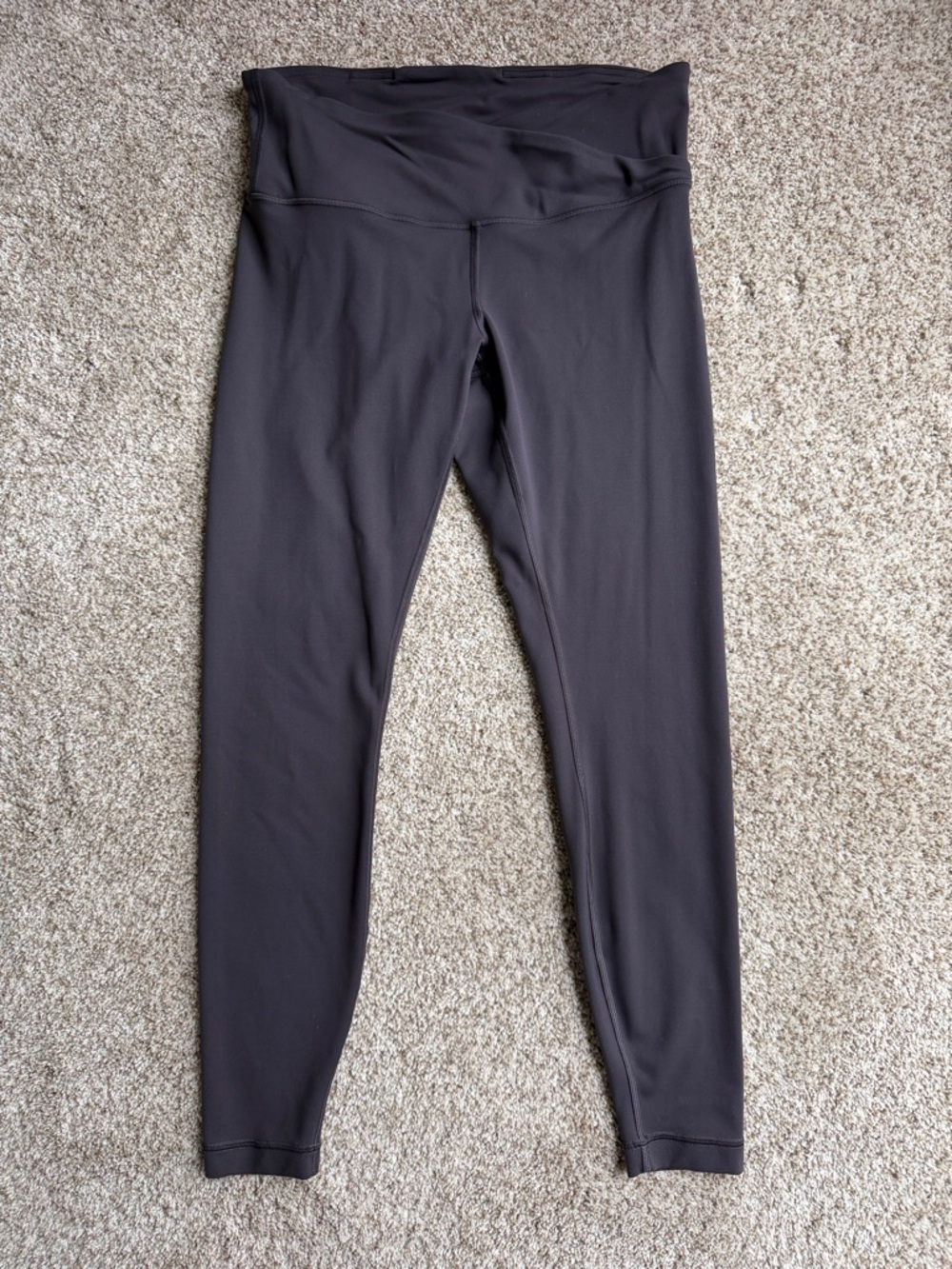LULULEMON Charcoal-Color CrissCross Waistband Legging